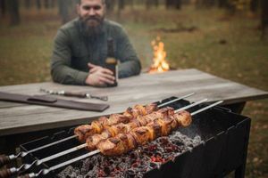 Рецепт Идеального Шашлыка из Свинины: Секреты сочности и вкуса фото